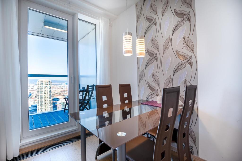 Panoramaview/31Thfloor!/Luxury/Wifi/Parking Apartment Bratislava Exterior foto