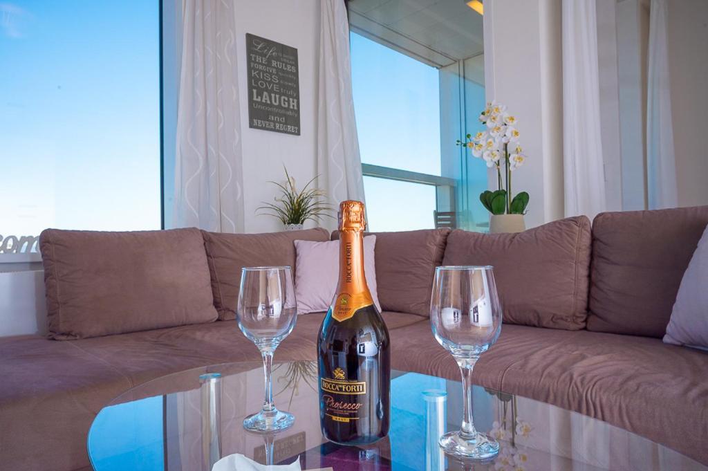 Panoramaview/31Thfloor!/Luxury/Wifi/Parking Apartment Bratislava Exterior foto